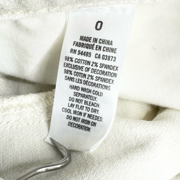 American Eagle Shorts Beaded Waist Fringe‎ Hem Women’s Size 0 - Picture 6 of 7